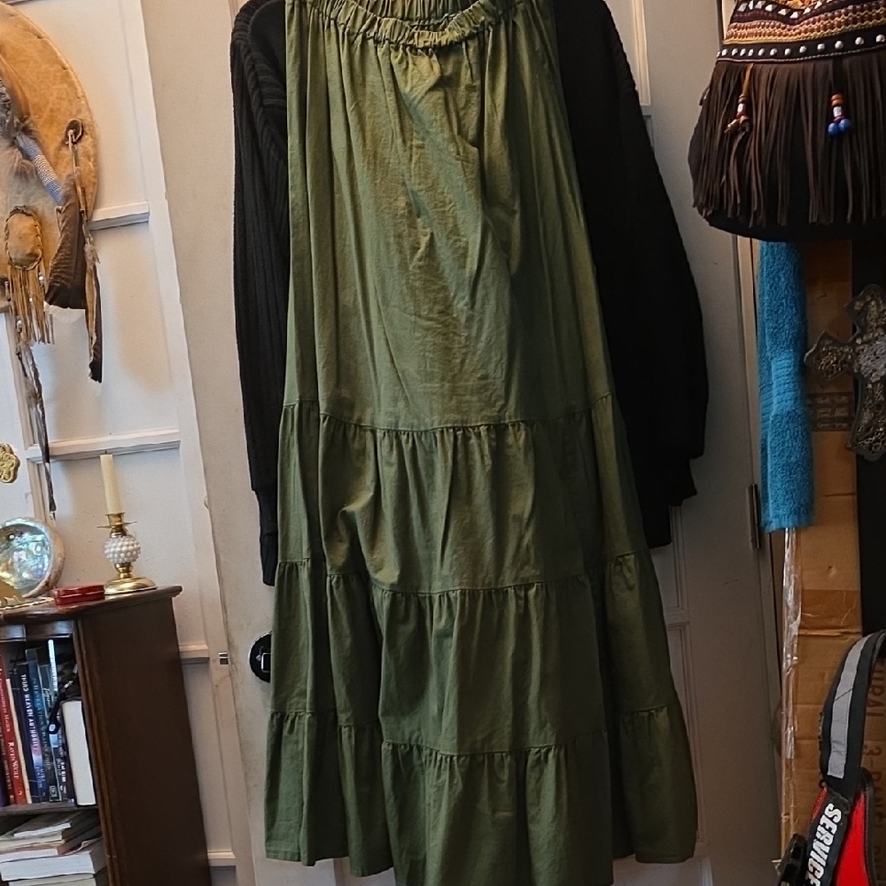 Recollections Victotian Ruffled Skirt